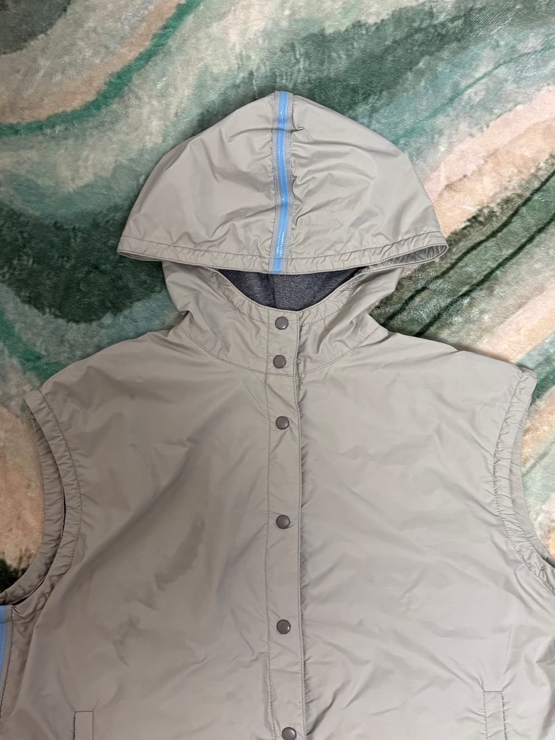 00s 프라다 스포츠라인 후드 베스트 상품이미지3