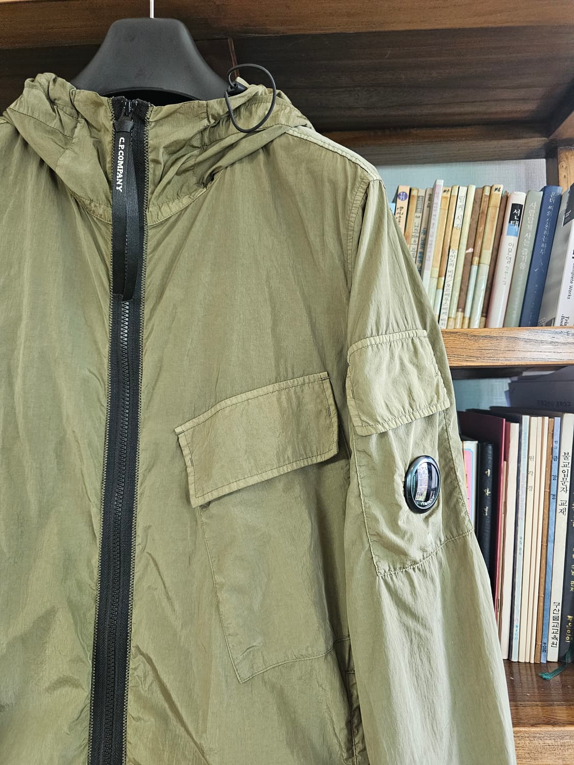 100-105)cp company 나일론 후드 자켓 팔아요 씨피 l 라지 상품이미지2