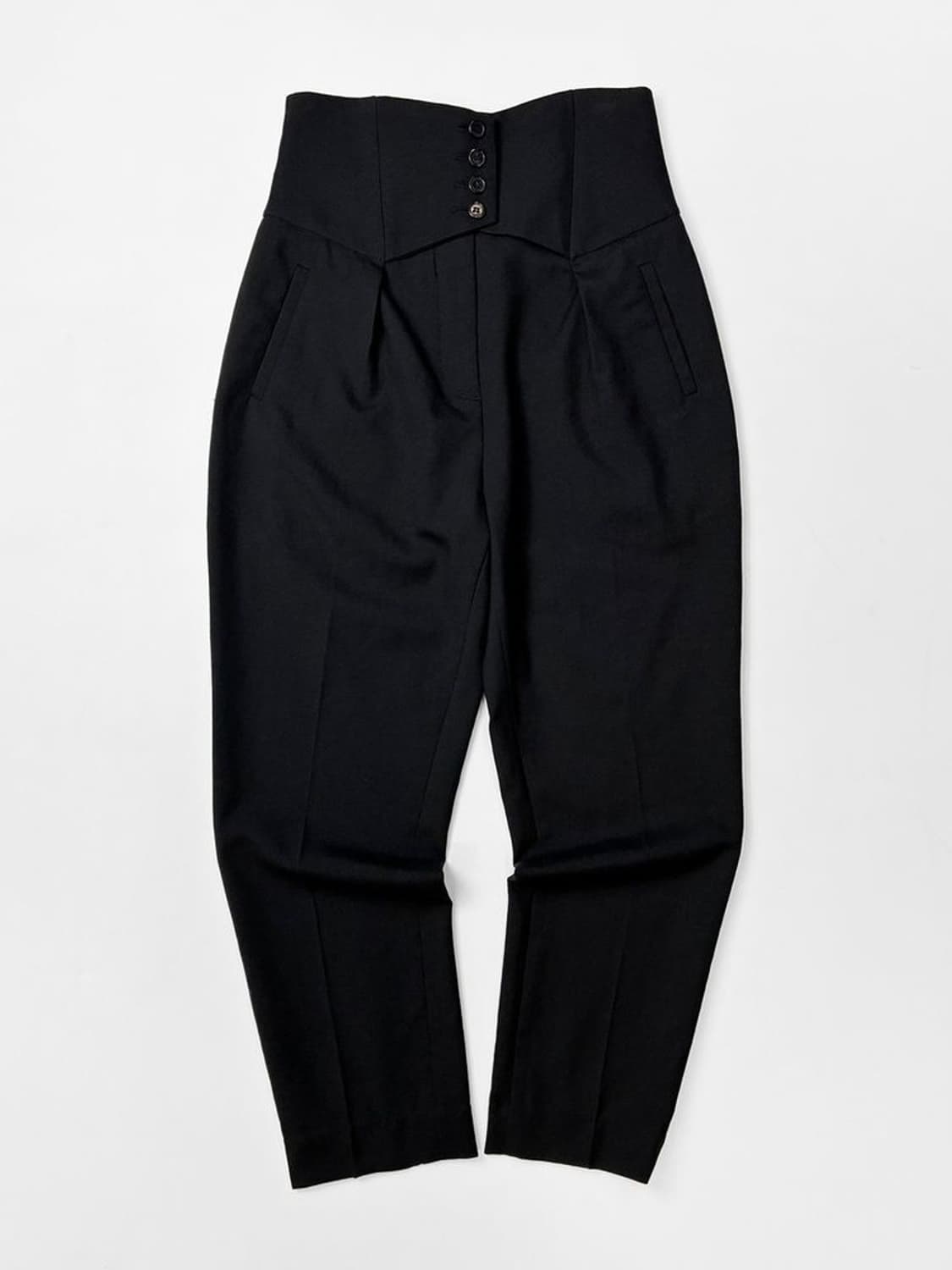 생로랑 YSL 20ss 하이웨이스트 스트레이트 팬츠 PN5014 상품이미지1