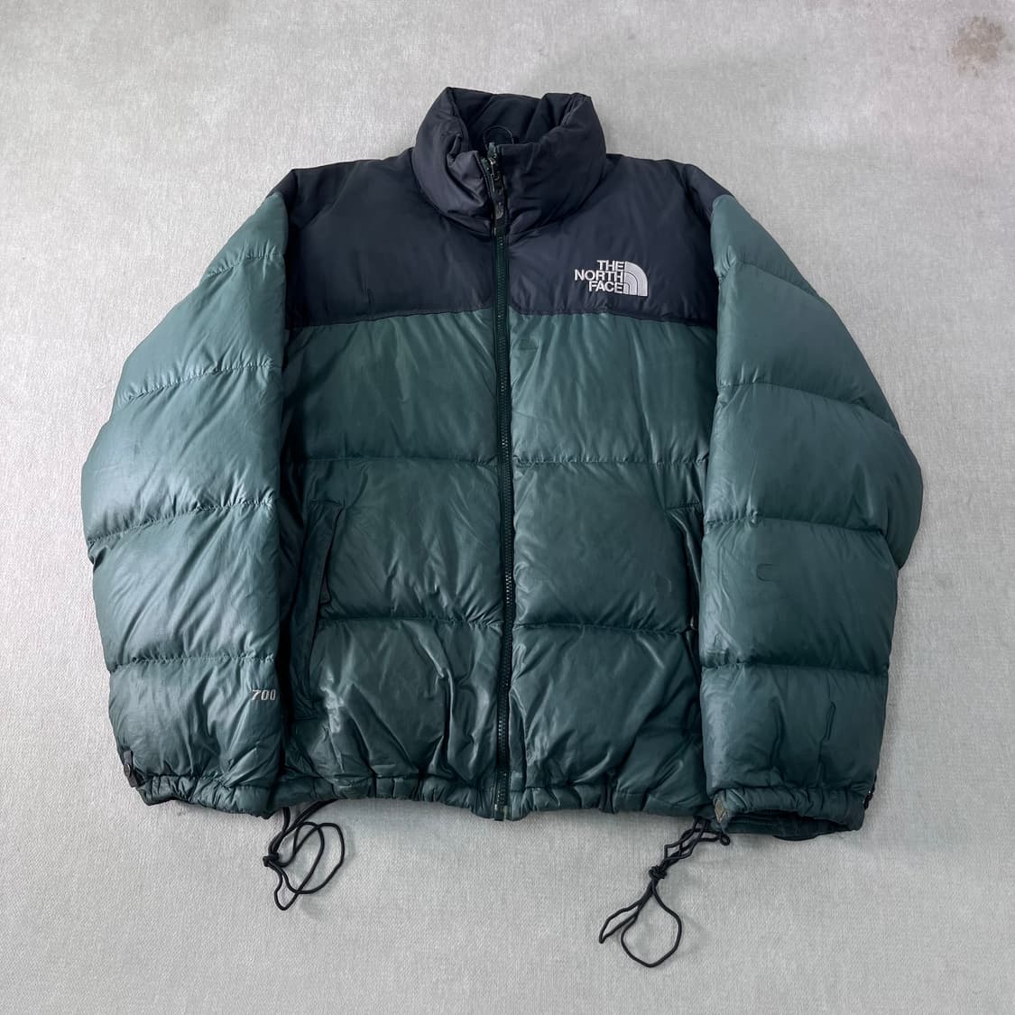 100 노스페이스 눕시 700 그린 패딩 상품이미지1
