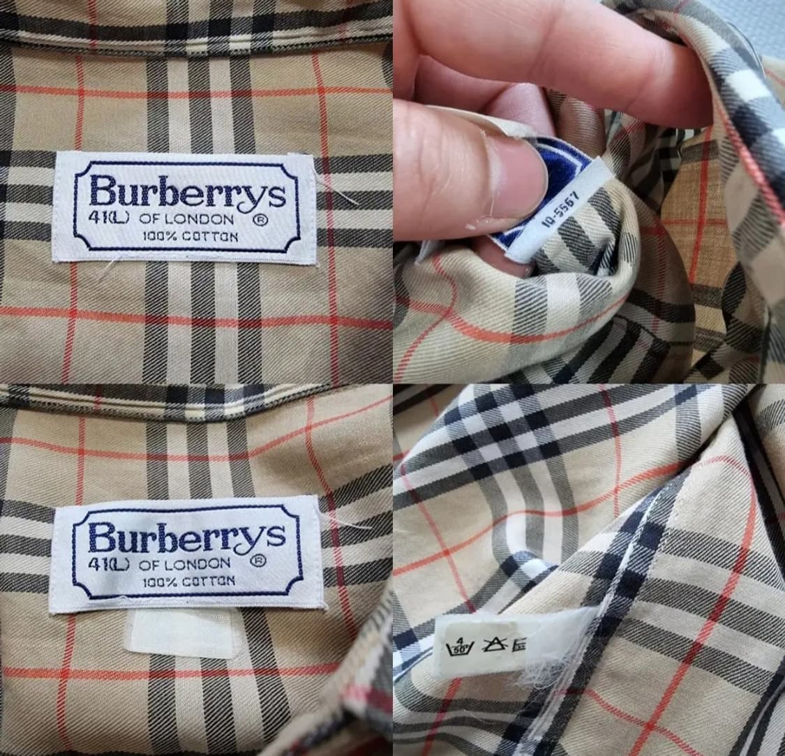 (L) 버버리셔츠 버버리노바체크셔츠 burberry 상품이미지8