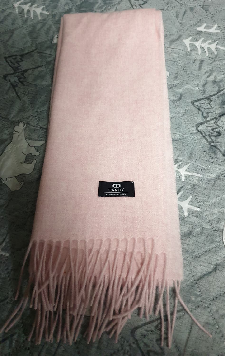 탠디 벨라 캐시미어 블랜드 머플러 캔디핑크 (F) 상품이미지1