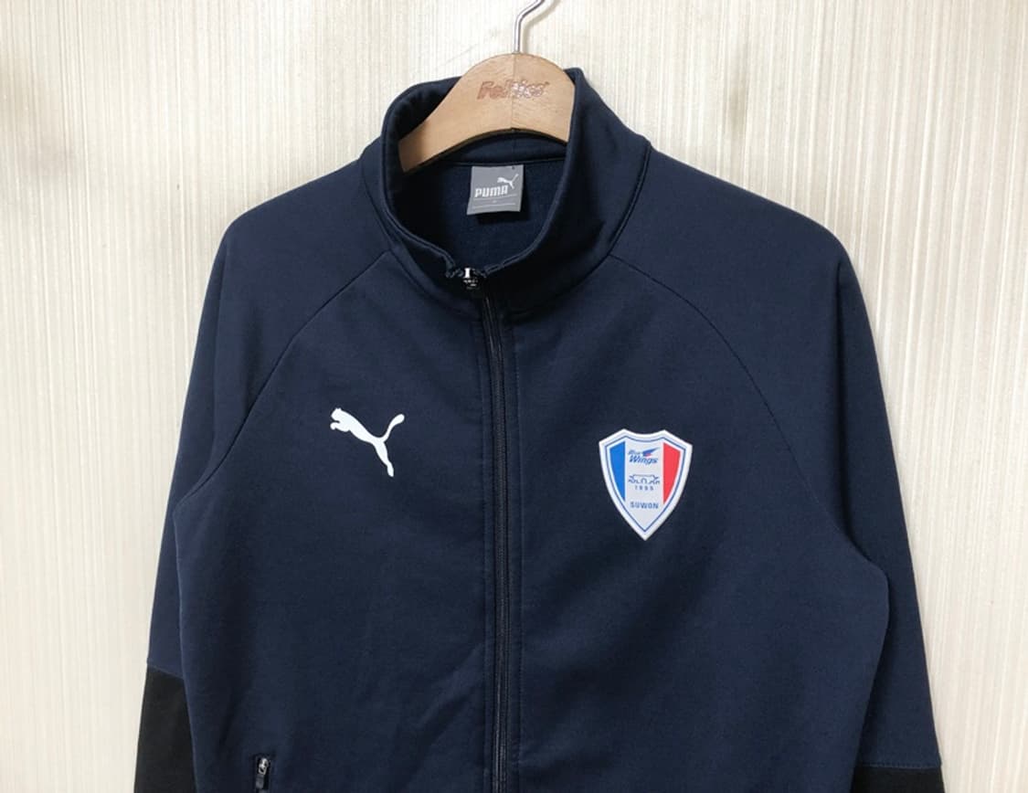 K리그 푸마 수원삼성블루윙즈 선수실착 플리스자켓/트랙슈트 M 상품이미지6