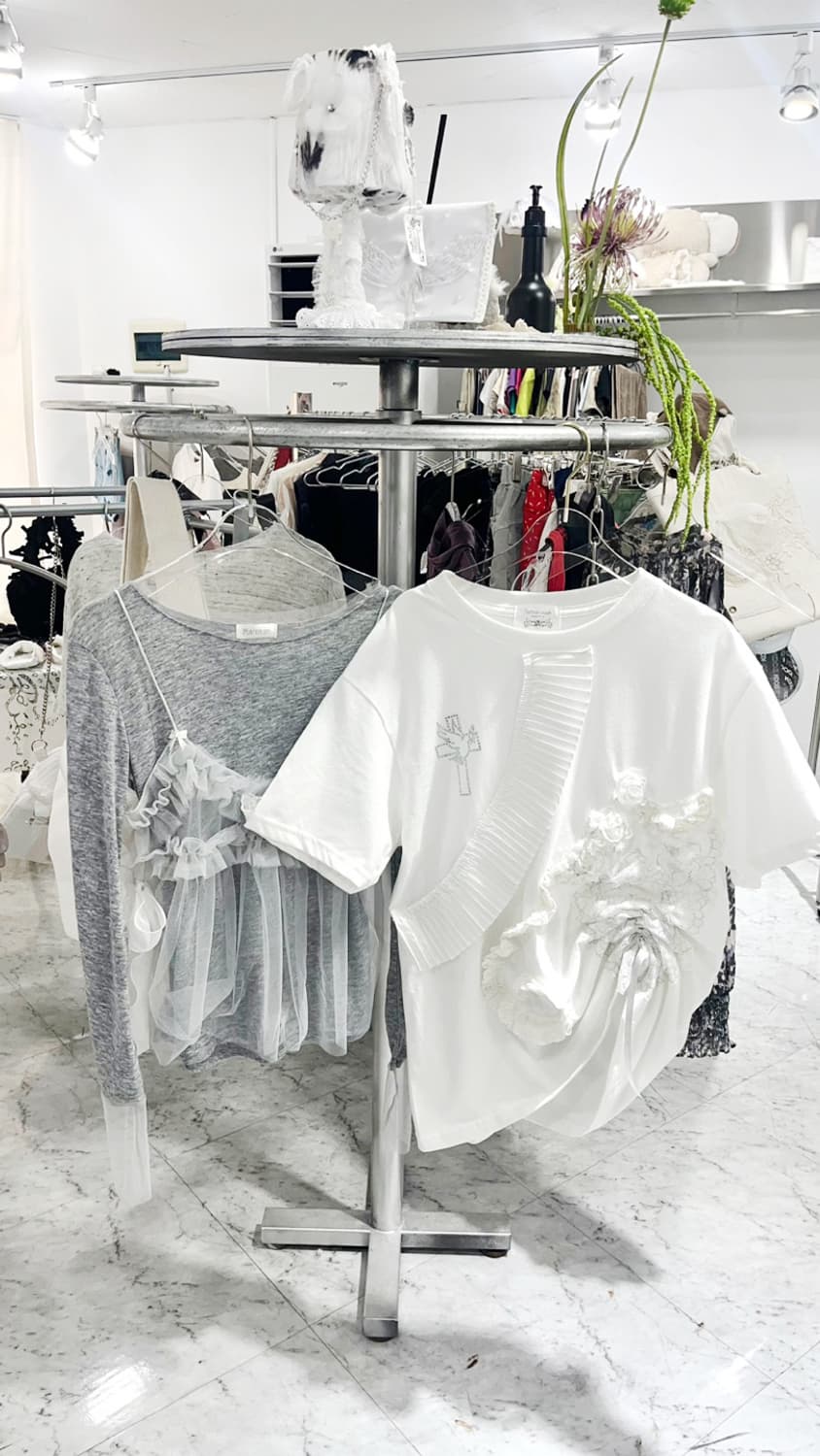 Lace T-shirts  상품이미지7