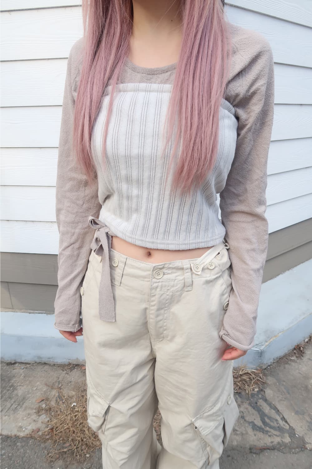 아워캐비넷 카고팬츠 (M)(2번 착용) 상품이미지2