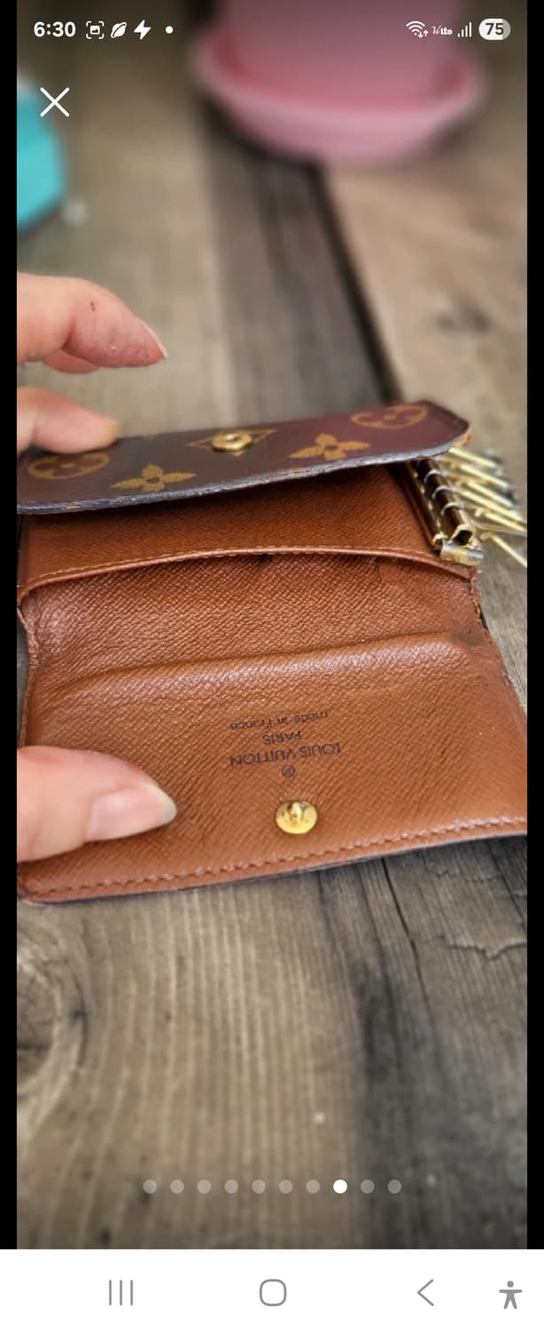 일본 루이비똥매장에서 직접 구매 정품 루이비통  모노그램 멀티클 키홀더 상품이미지5