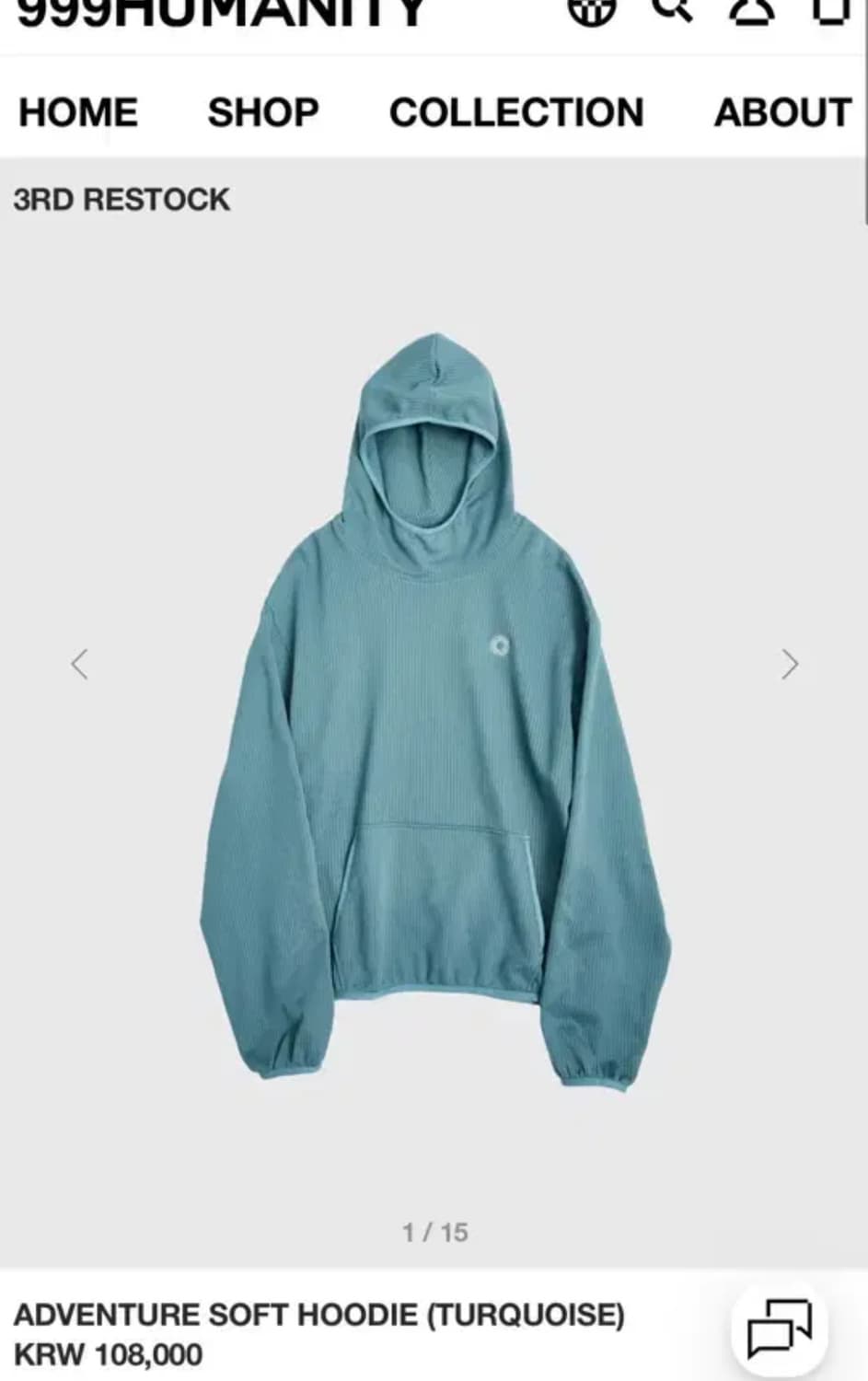999휴머니티 어드벤쳐 후드 2 상품이미지1