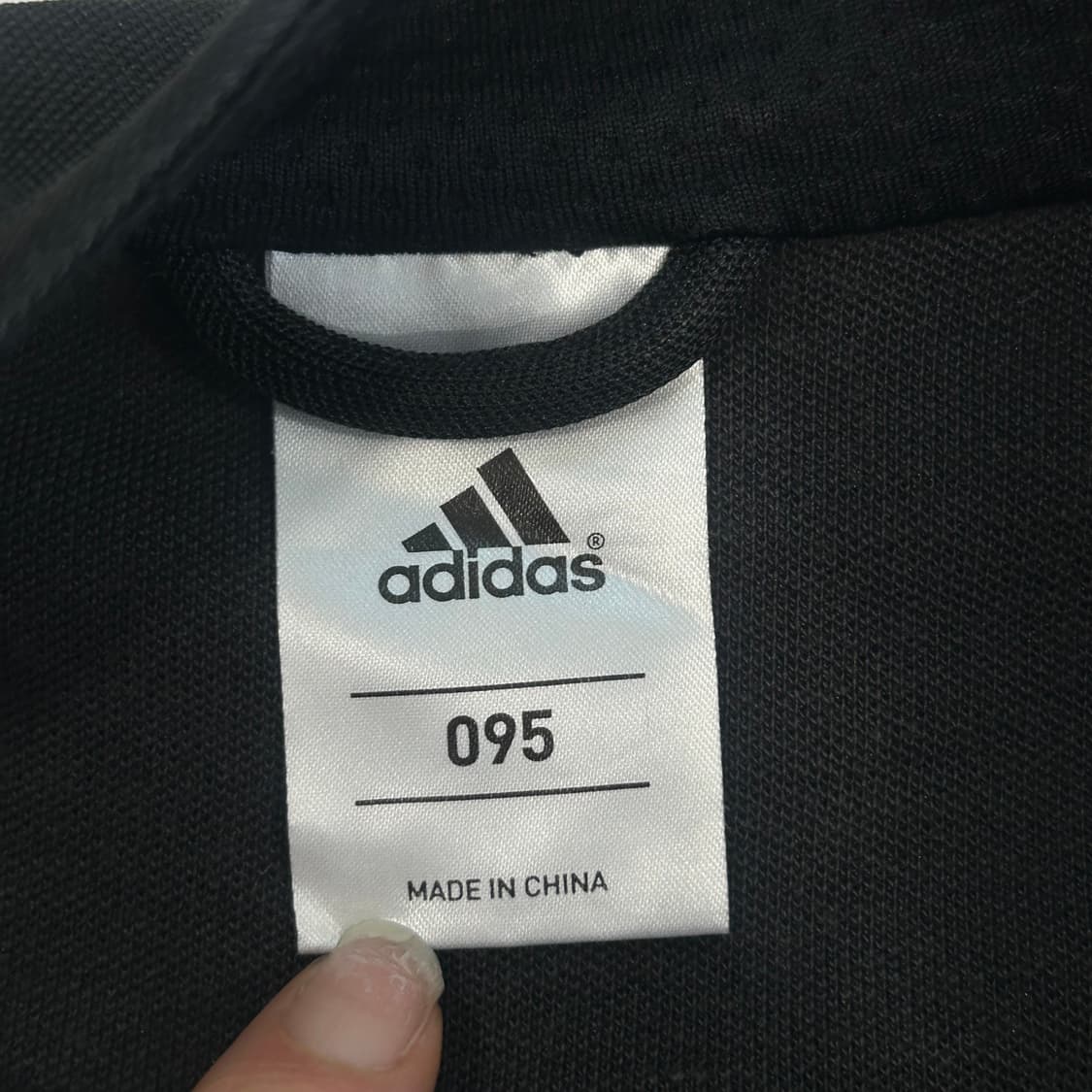 Adidas 아디다스 삼각로고 블랙 트랙탑 져지 상품이미지5
