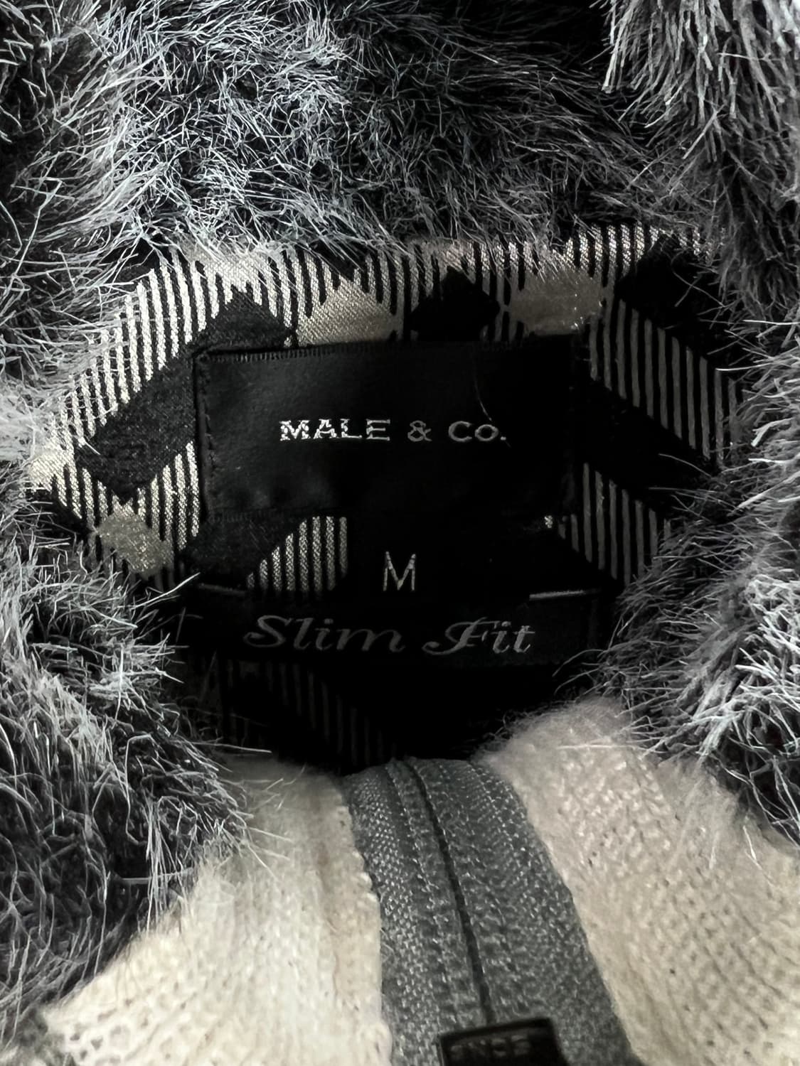 MALE & CO 니트 집업 상품이미지5