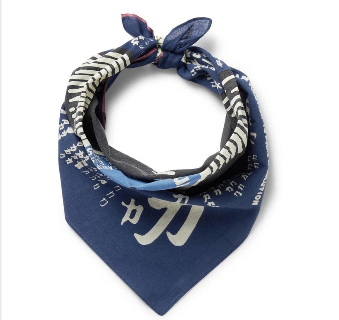 Kapital blue record bandana (bob marley) 상품이미지1
