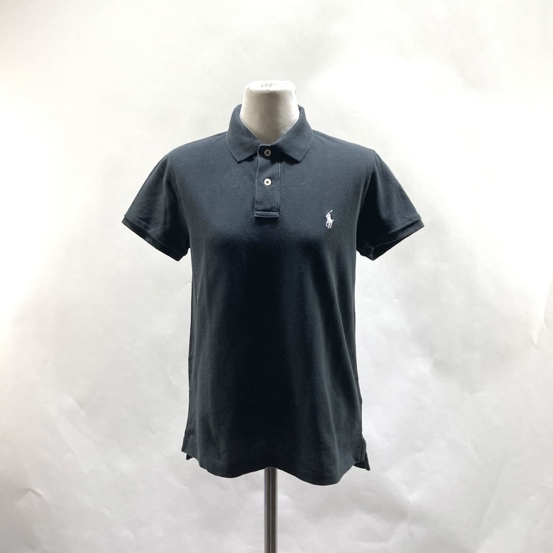 폴로랄프로렌 여성카라반팔티셔츠 블랙 S 상품이미지1