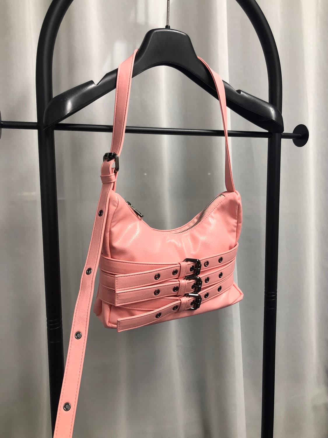 Samo ondoh 세이모온도 벨트백 핑크 상품이미지1