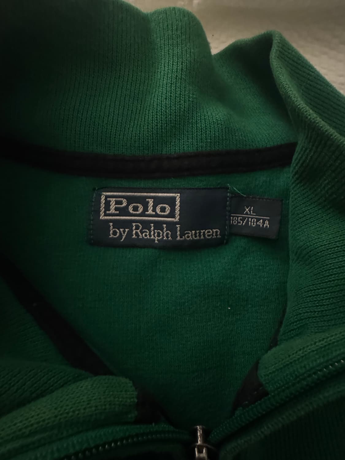 폴로 랄프로렌 그린 반집업 니트 상품이미지4