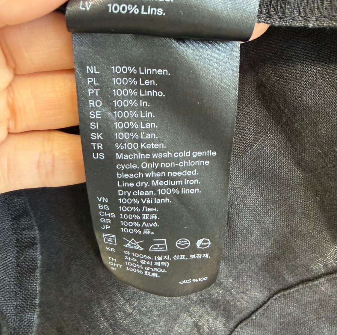 COS 오픈 칼라 리넨 셔츠 원피스 EUR 42 상품이미지6