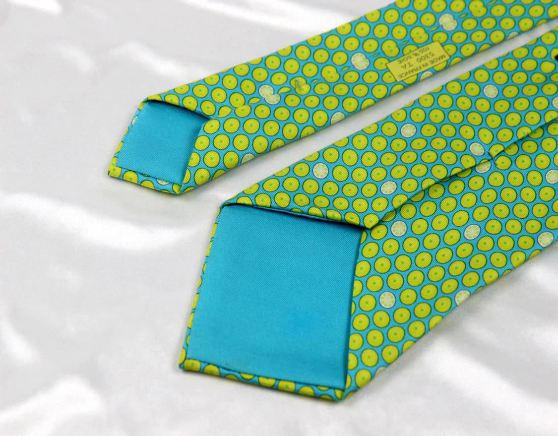 에르메스 8.9cm A+등급 남자 명품 넥타이 상품이미지4