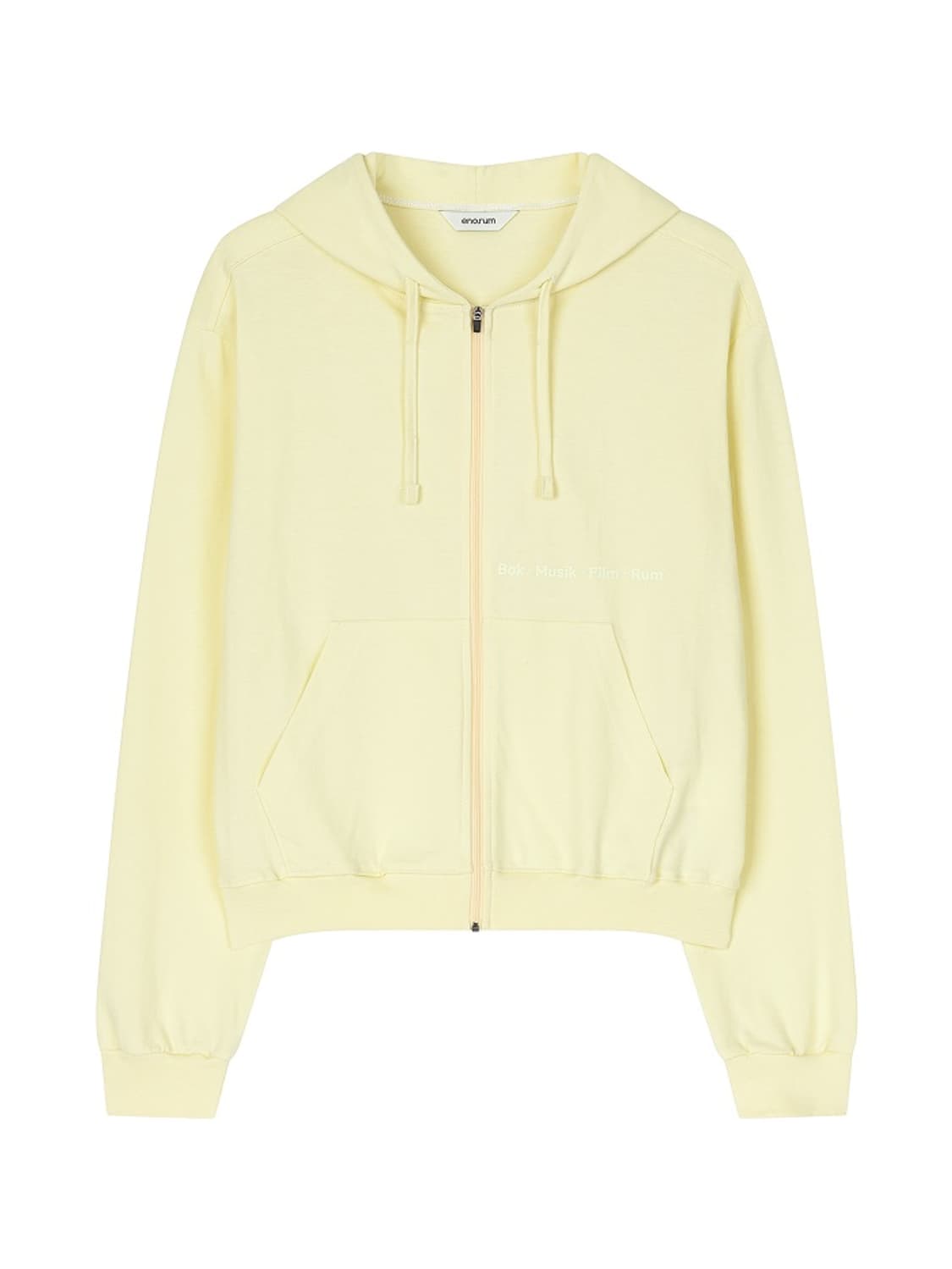 [2] Rum Hoodie Zip-up lemon butter 상품이미지1