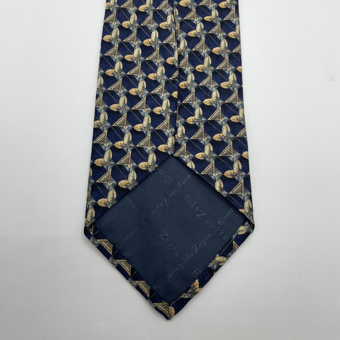 603) (Ermenegildo zegna) 에르메네질도제냐 패턴 넥타이 상품이미지4