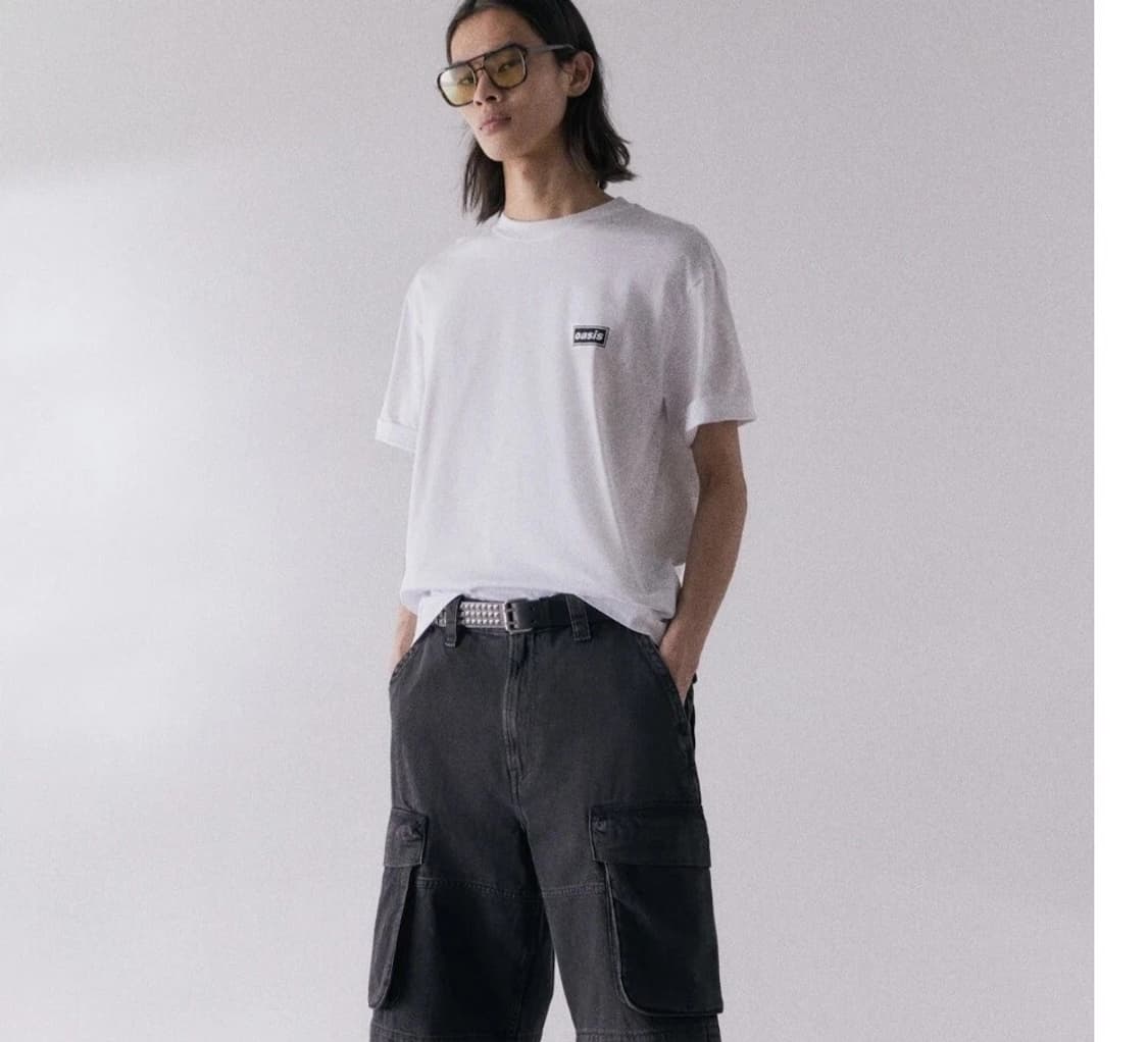 미개봉신품) 오아시스 x h&m 루즈핏 티셔츠 M 상품이미지2