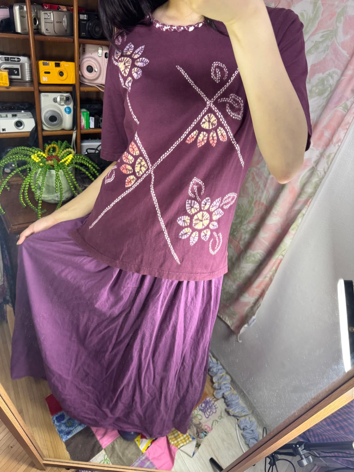 히피 반팔 티셔츠 빈티지 상품이미지1