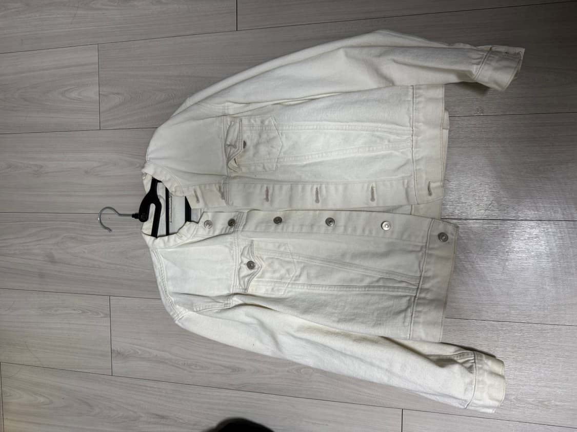 [L] 차이나카라 화이트데님 자킷 상품이미지10