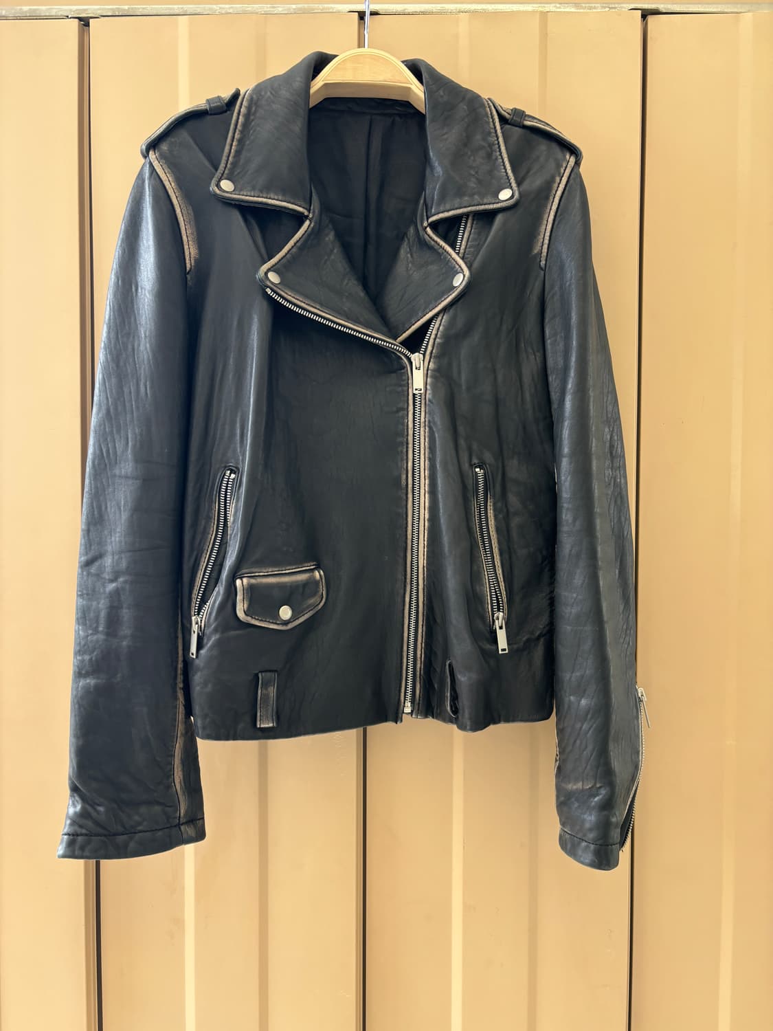 빈티지 라이더 레더 자켓 상품이미지9