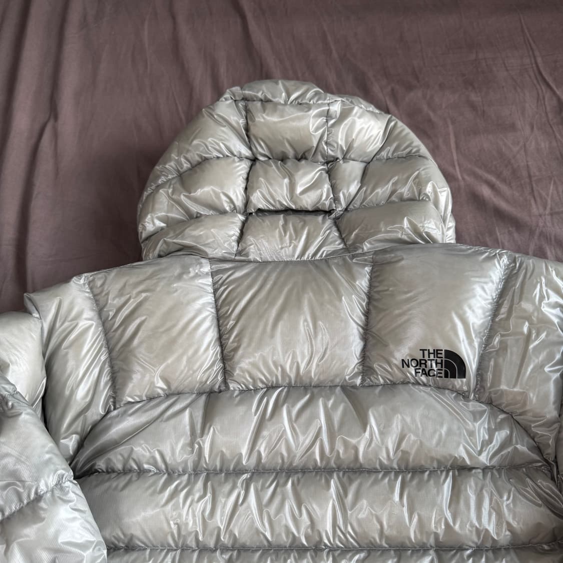 노스페이스 써밋 마테호른 패딩 라이트그레이 상품이미지8