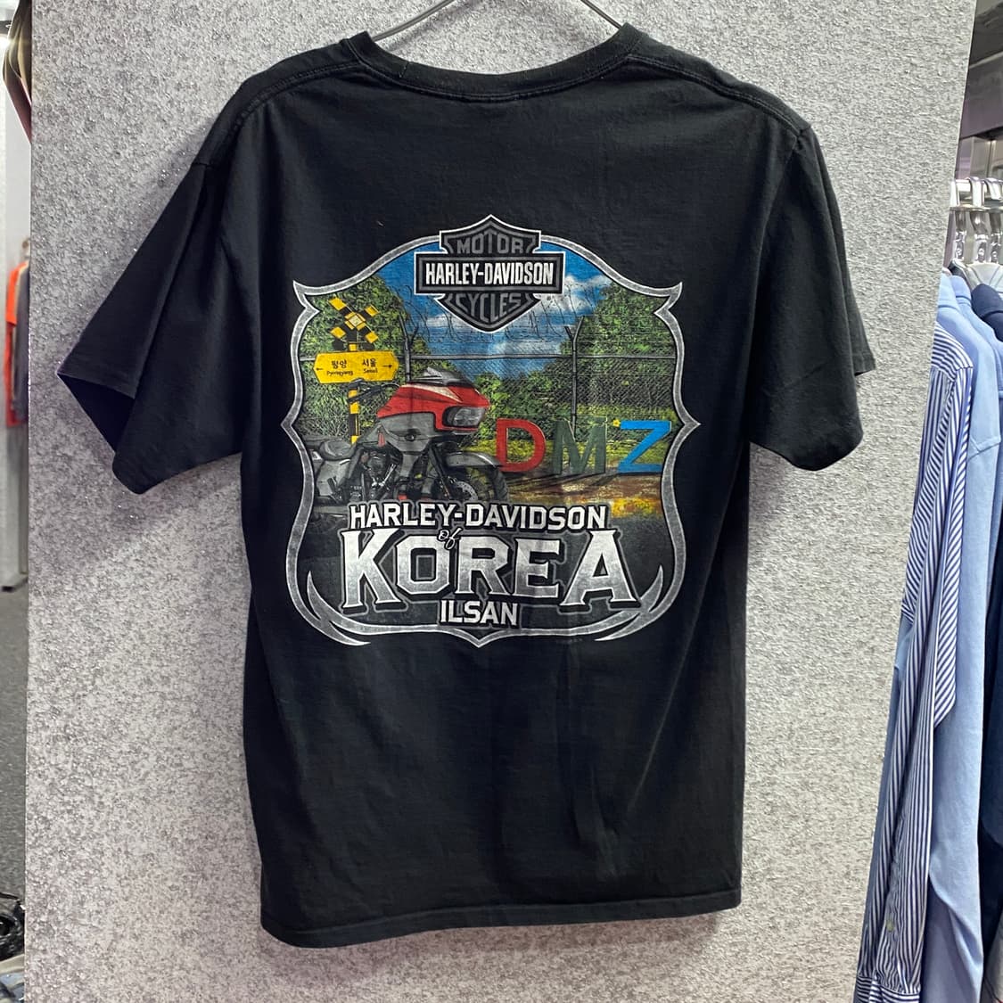 할리데이비슨 빅로고 프린팅 반팔티 B3951 상품이미지4