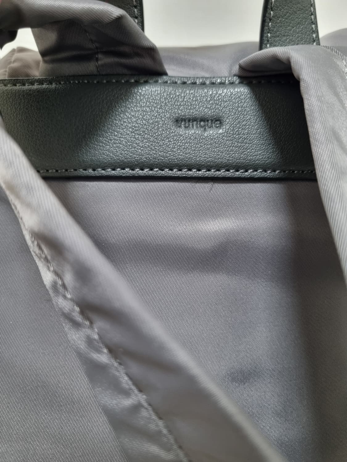 분크 헤이 더블 포켓 백팩 라지 그레이 상품이미지6