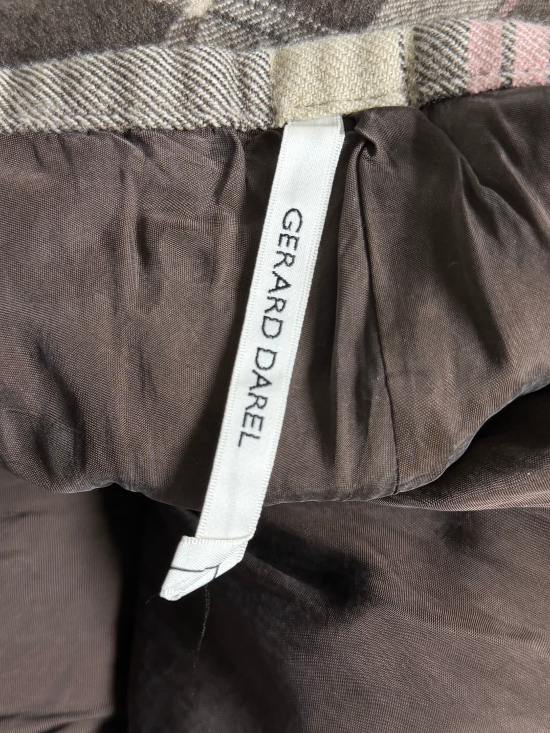 체크 스커트 상품이미지2