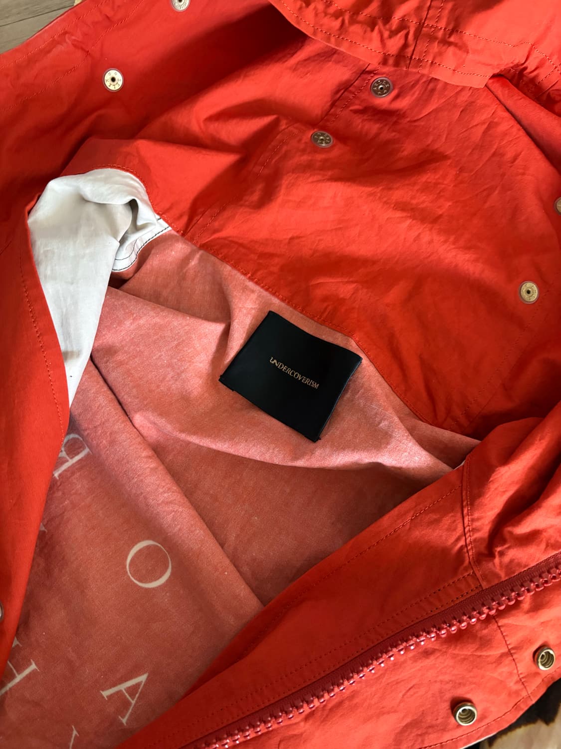 언더커버 15ss 텔레비전 어드벤쳐 파카  상품이미지8