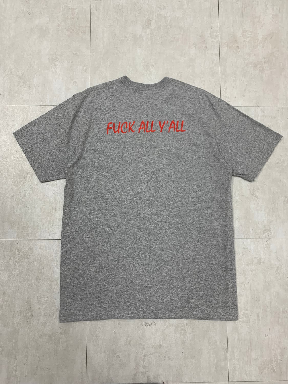 슈프림 스플릿 티셔츠 헤더 그레이 FW25 #588 상품이미지5