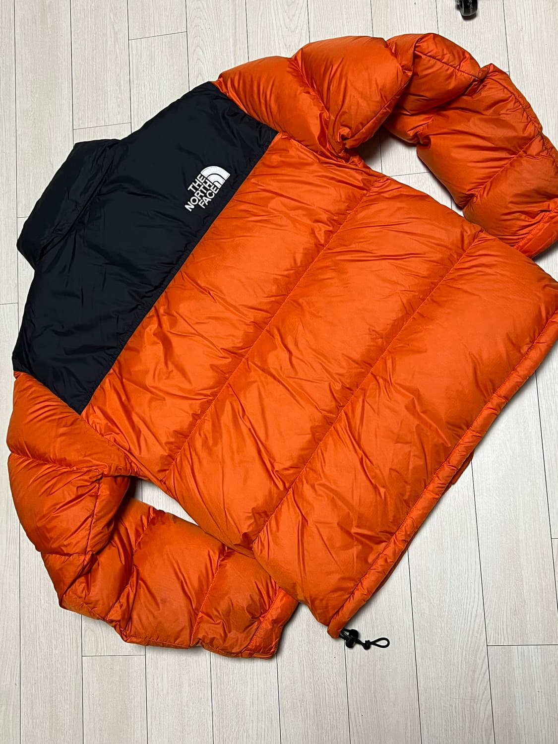 노스페이스 눕시700 오렌지/블랙 L사이즈(아시아) 상품이미지6