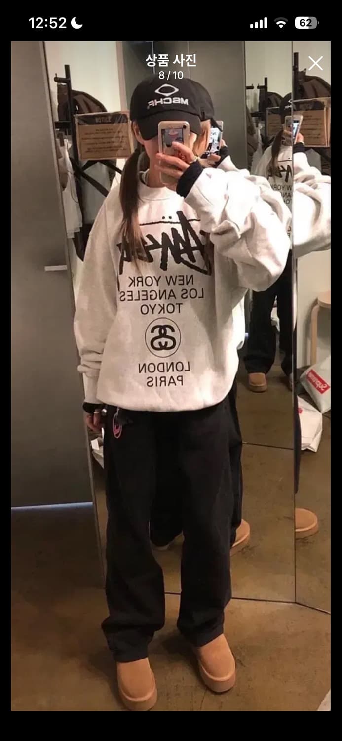 🔥[정품/무료배송]🔥STUSSY 스투시 월드투어 크루넥 맨투맨 3컬러 상품이미지6