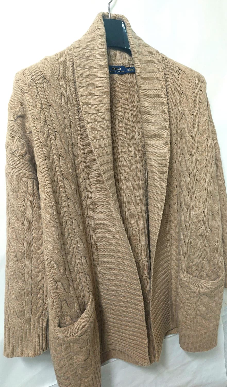 폴로 랄프로렌 캐시미어 메리노울 롱 가디건 105 상품이미지7