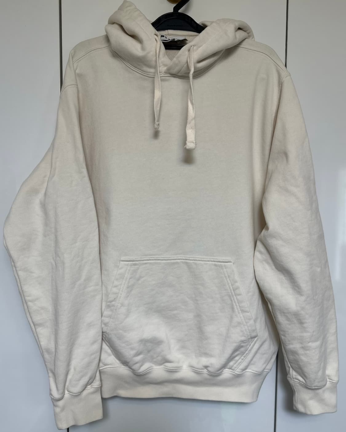 MSGM 아이보리 후드티 남여공용 상품이미지1