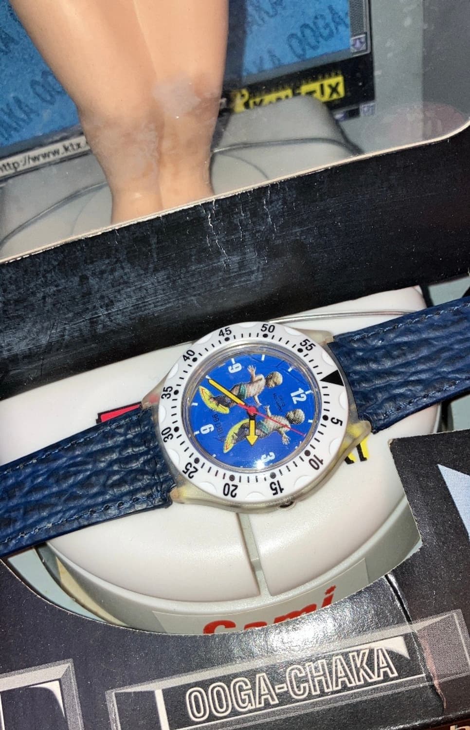 1990s 빈티지 댄싱 베이비 손목 시계 상품이미지2