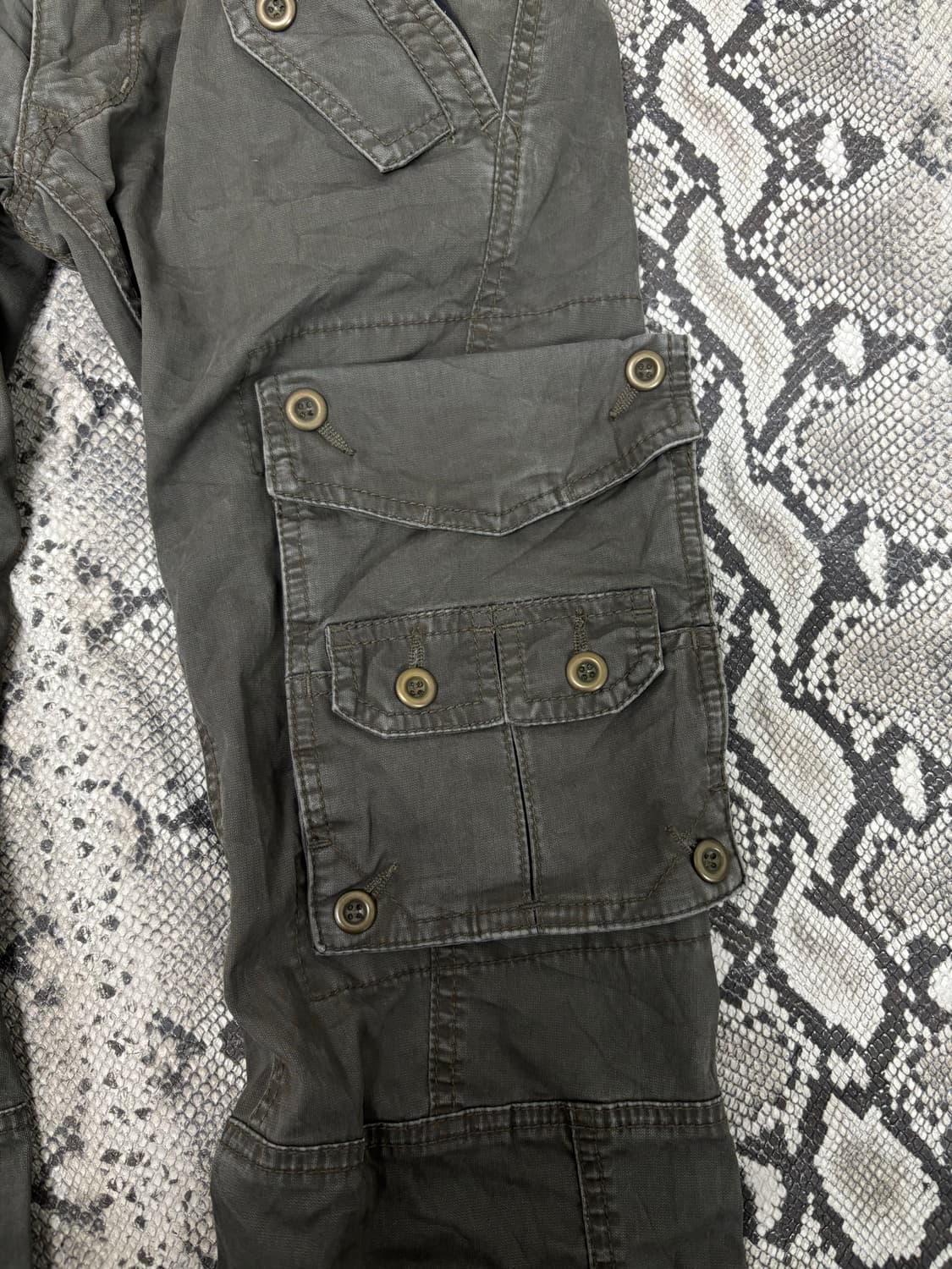 [Nicole Club For Men] Grunge Cargo Khaki 상품이미지6