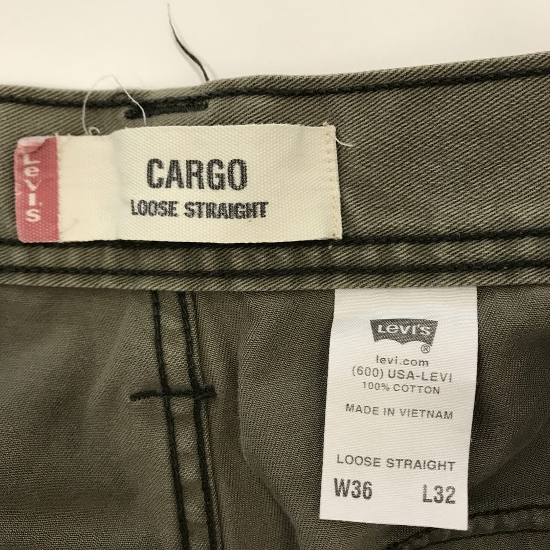 리바이스 00s 루즈스트레이트핏 카고팬츠 [36x32] 상품이미지4