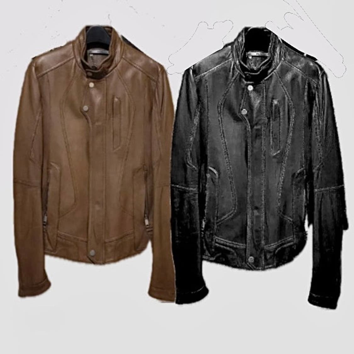 (구매) 시스템옴므 13ss 가죽자켓 바이커 상품이미지1