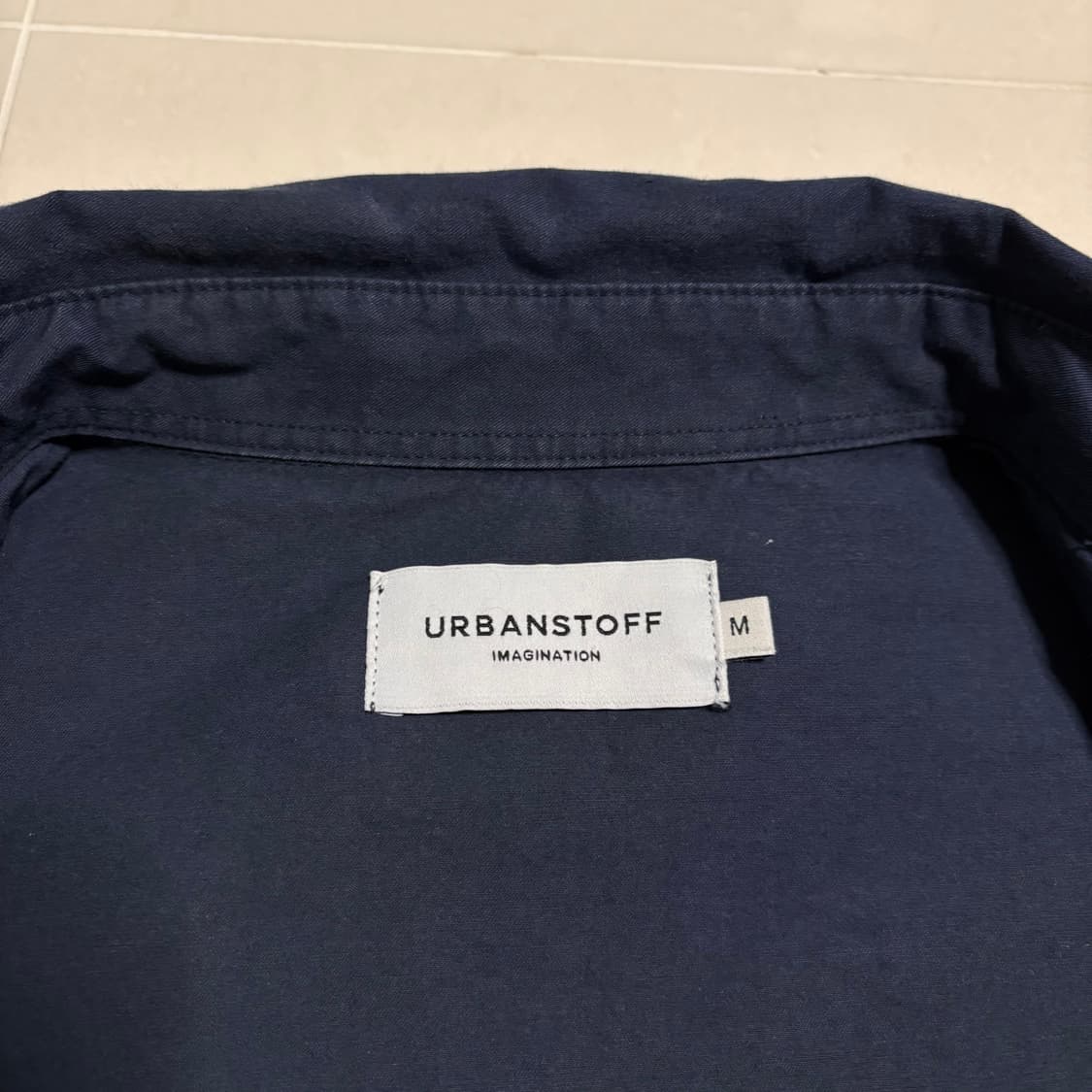 정품 어반스터프 네이비 셔켓 사이드 포켓 오버핏 셔츠 자켓 상품이미지9