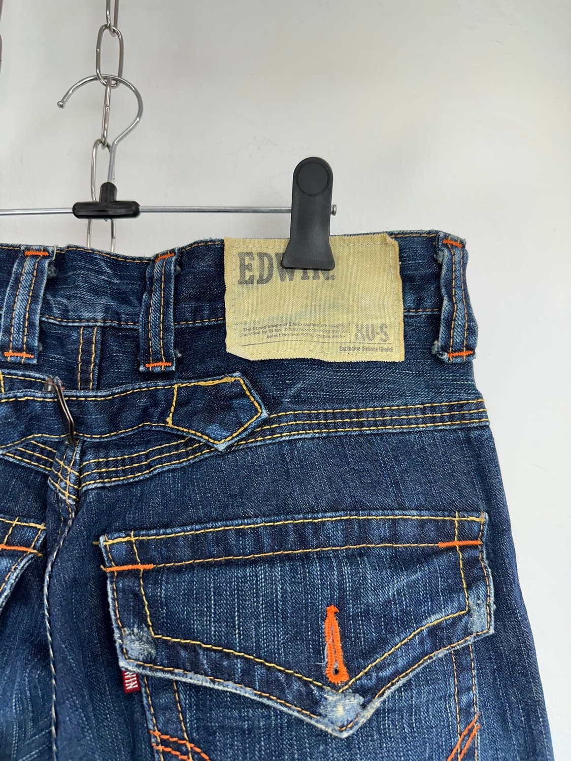 Edwin Western Flap Cinch Back Denim Pant 상품이미지9