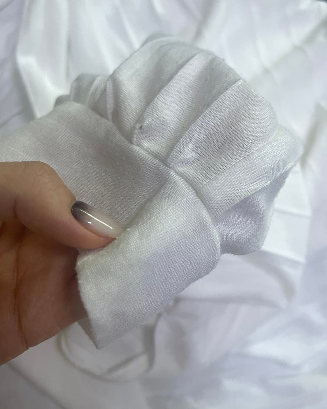 white cubic t-shirt 상품이미지8