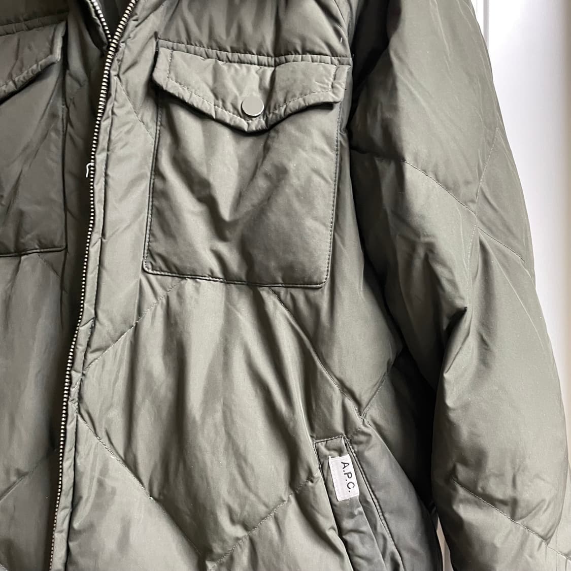 A.P.C. 양털카라 구스다운 롱파카  상품이미지5