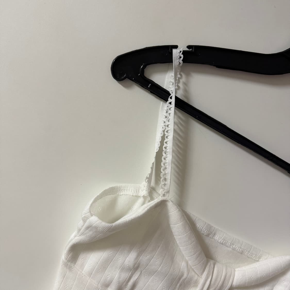 새상품 여자 레이스 끈나시 상품이미지2