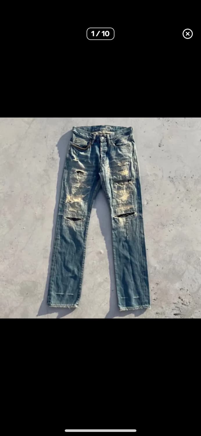 히스테릭 글래머 스터드 디스 데님진 28 상품이미지1