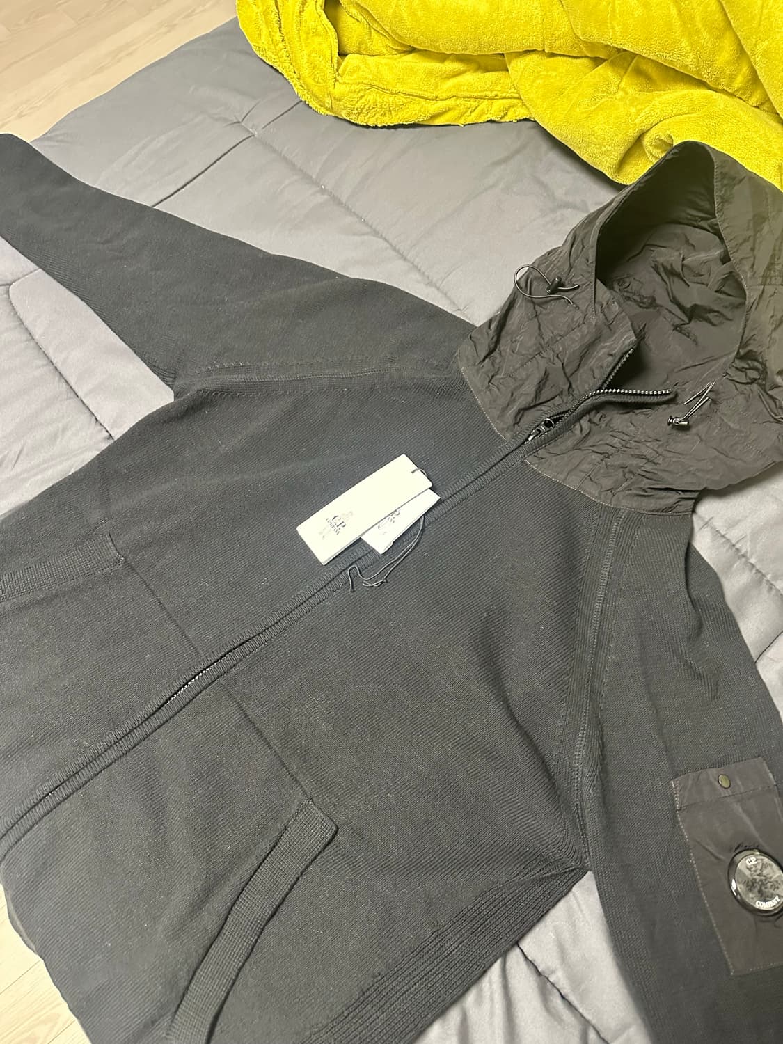 Cpcompany 씨피컴퍼니 니트집업 상품이미지1