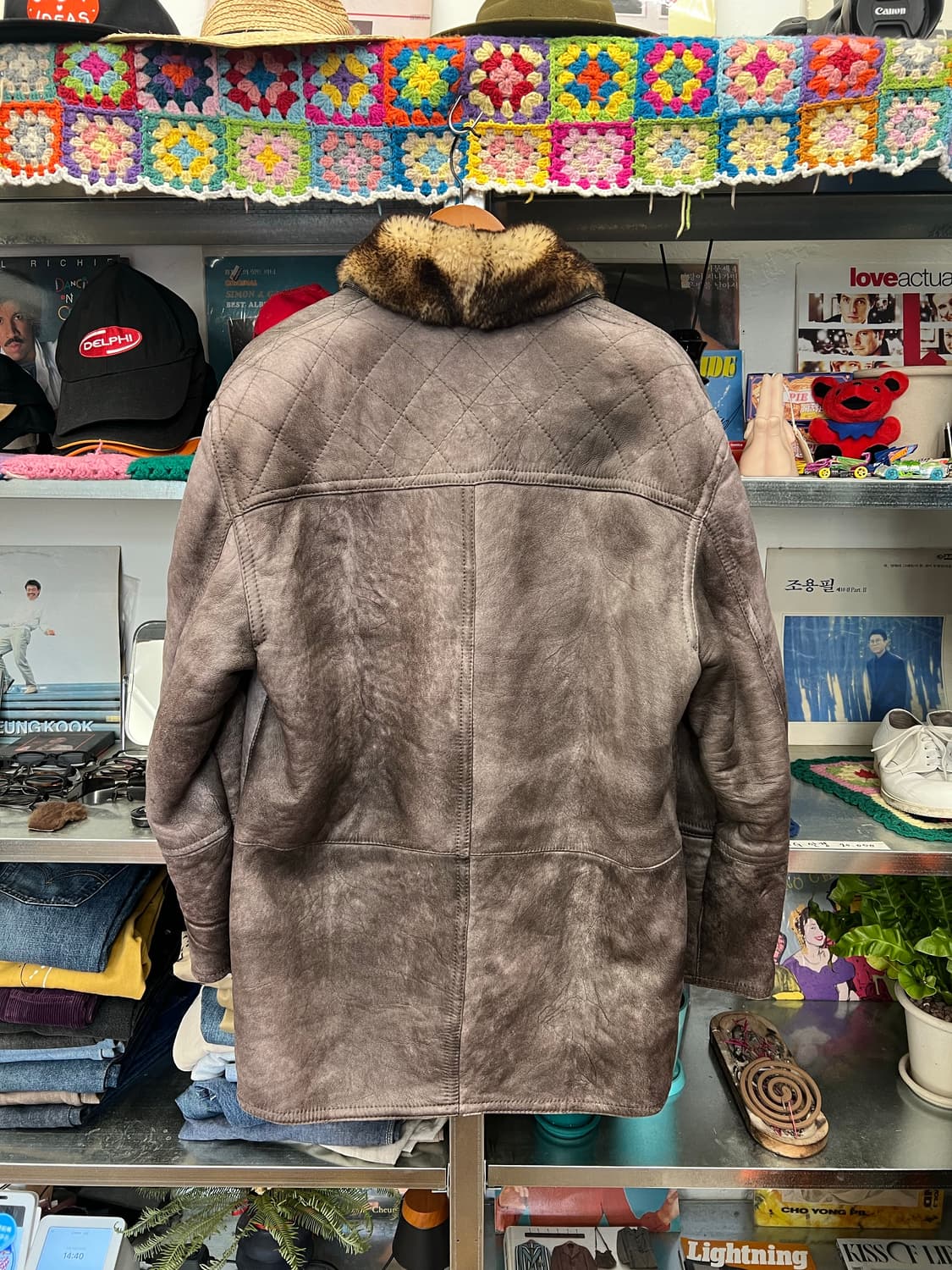 Vintage Malbrun Real Shearling Coat 상품이미지3