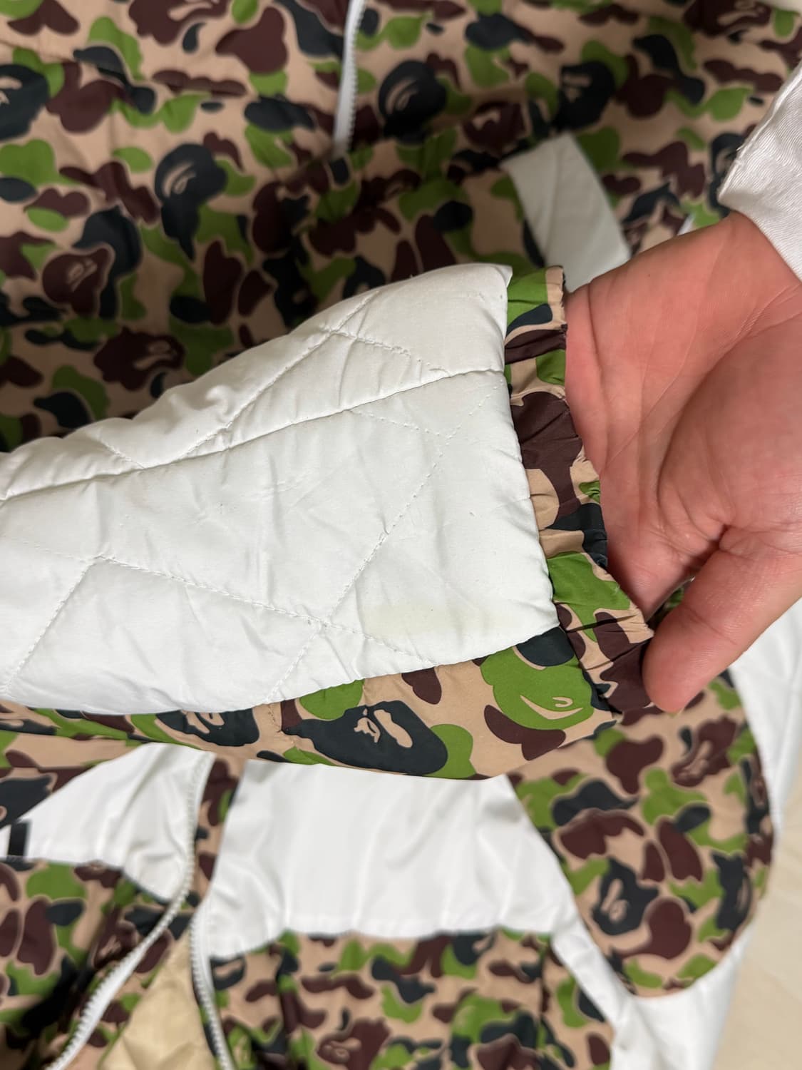 베이프 아디다스 콜ㄹㅏ보패딩 상품이미지2