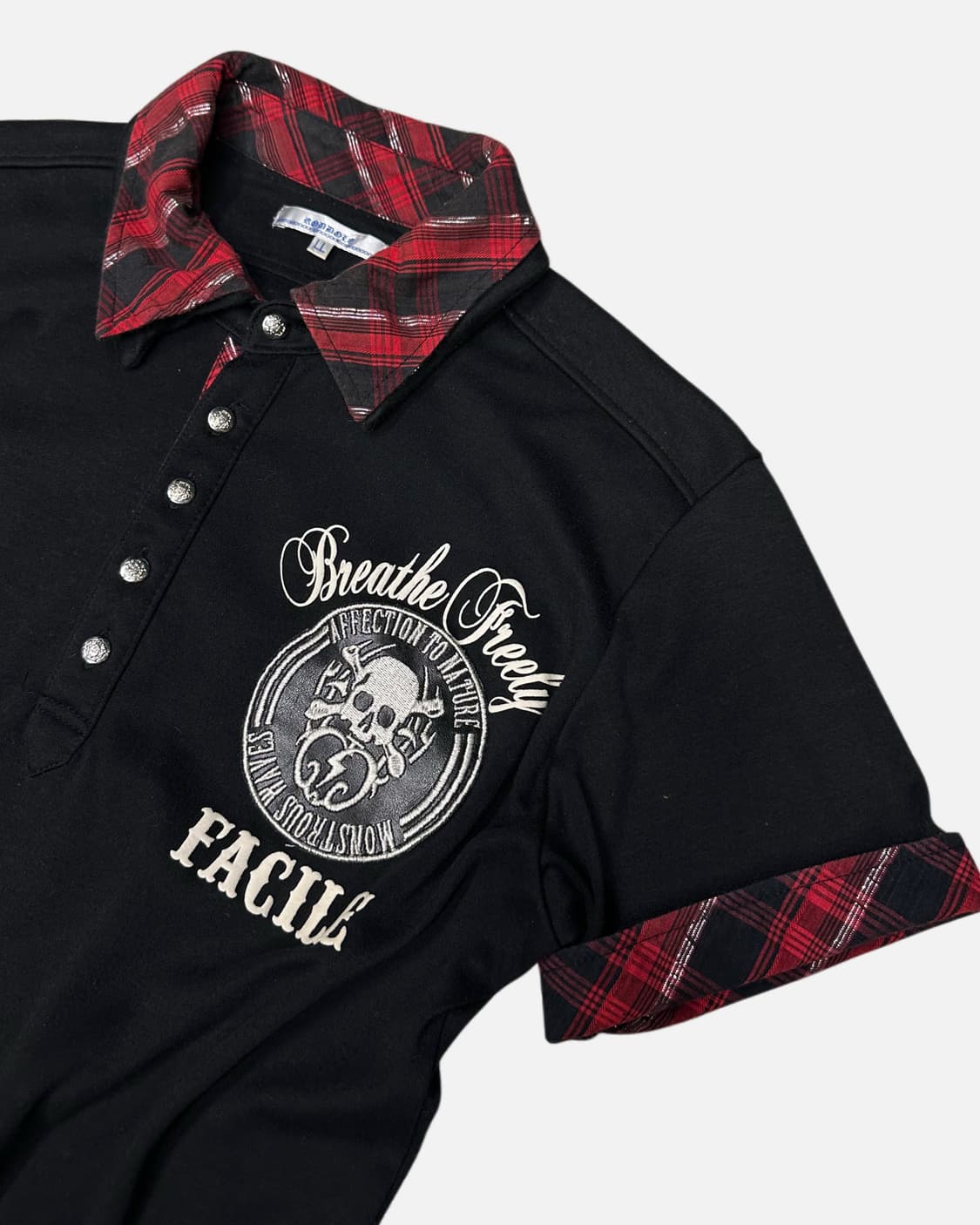 RODDOLE punk skull layered pk t 상품이미지3