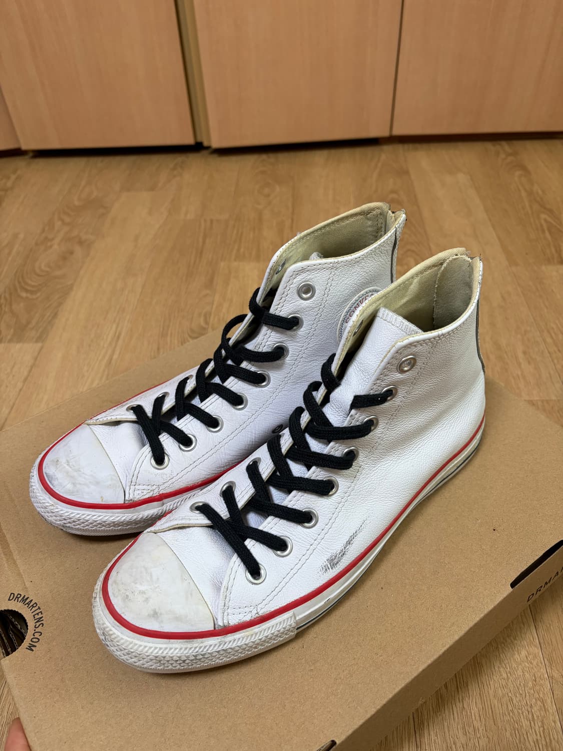 레더 화이트 지퍼 컨버스 270 상품이미지1